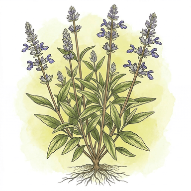 Salvia Farinacea