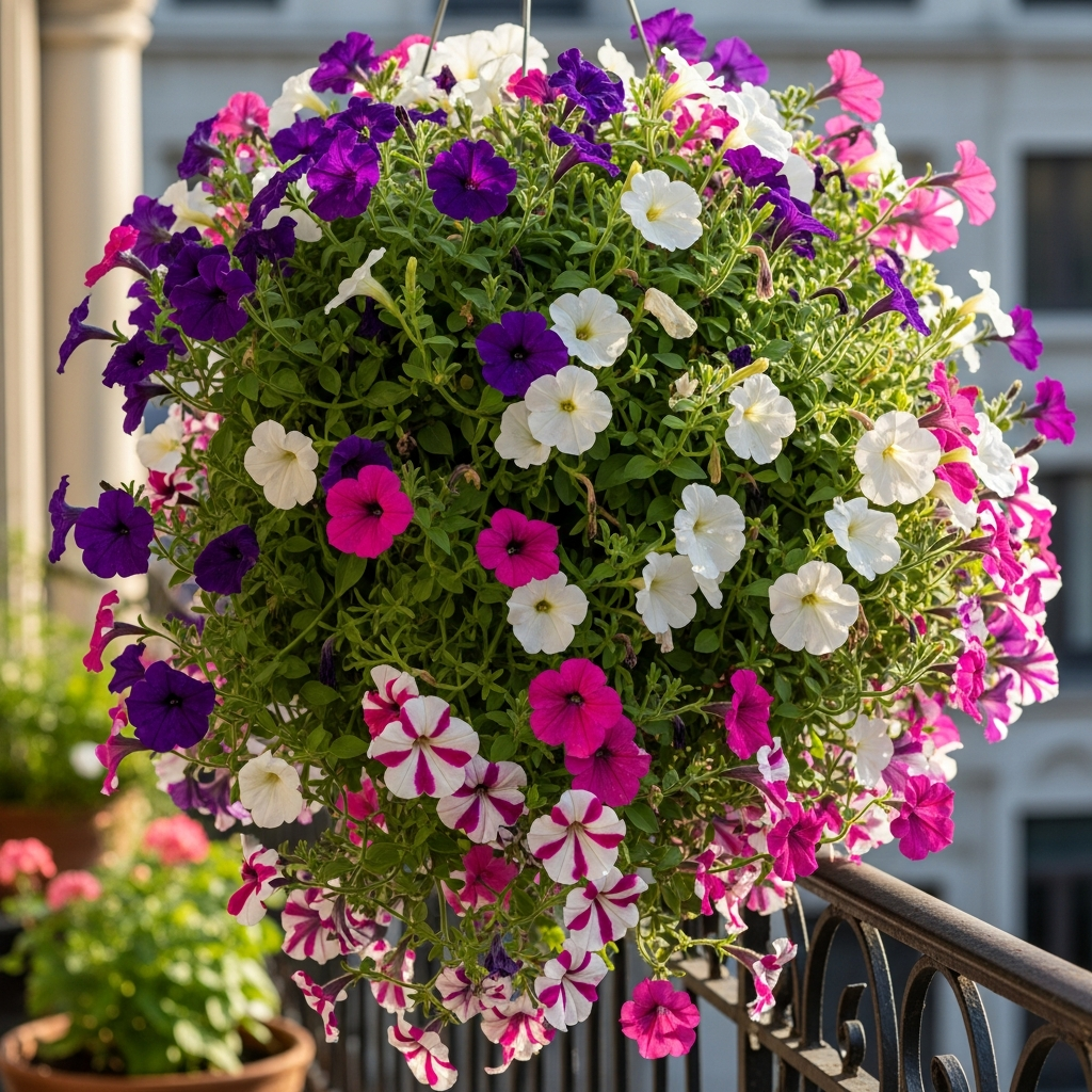 Petunia colgante